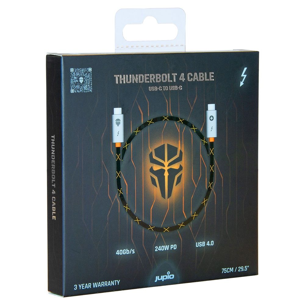 Jupio × Pr1meGear Thunderbolt 4 Kábel – 75 cm Jupio × Pr1meGear Thunderbolt 4 Kábel – 75 cm