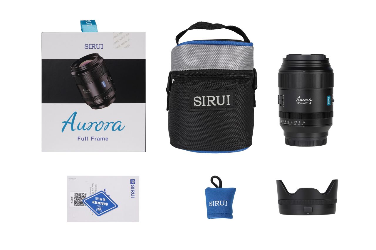 SIRUI Aurora 35mm f/1.4 Full Frame autofókuszos objektív (Sony E) SIRUI Aurora 35mm f/1.4 Full Frame autofókuszos objektív (Sony E)