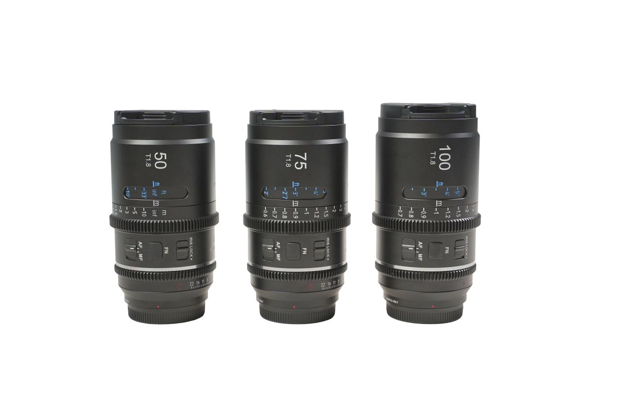 SIRUI Astra 1.33X Full Frame AF Anamorf Cine Objektív Szett 50mm & 75mm & 100mm (Nikon Z Bajonett, Semleges becsillanás) SIRUI Astra 1.33X Full Frame AF Anamorf Cine Objektív Szett 50mm & 75mm & 100mm (Nikon Z Bajonett, Semleges becsillanás)