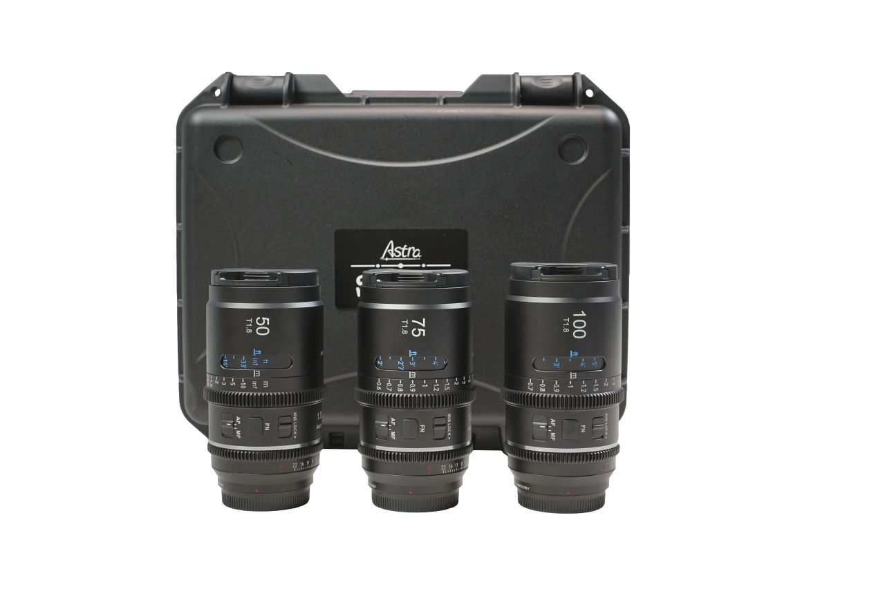 SIRUI Astra 1.33X Full Frame AF Anamorf Cine Objektív Szett 50mm & 75mm & 100mm (Nikon Z Bajonett, Semleges becsillanás) SIRUI Astra 1.33X Full Frame AF Anamorf Cine Objektív Szett 50mm & 75mm & 100mm (Nikon Z Bajonett, Semleges becsillanás)