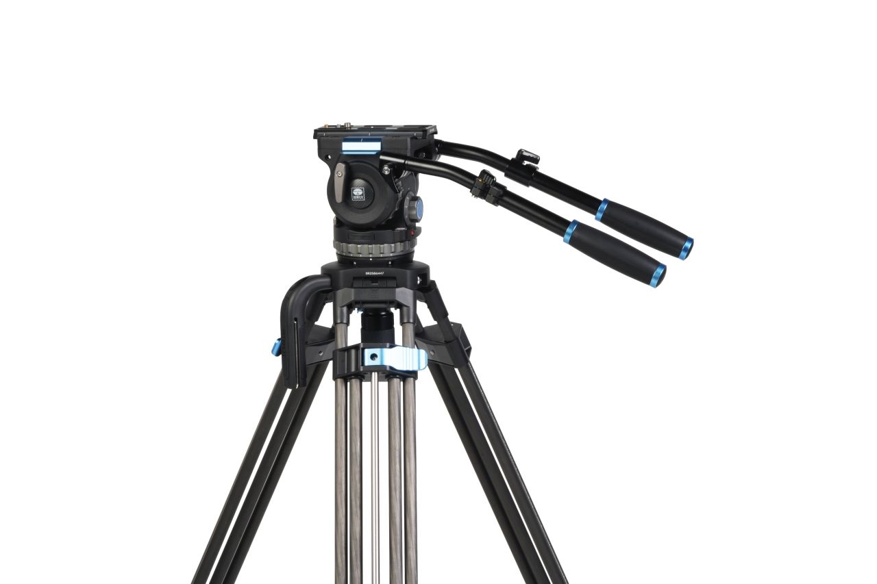 SIRUI Rapid SQ100 egylépeses magasságállítású tripod VHS18 fluid videófejjel