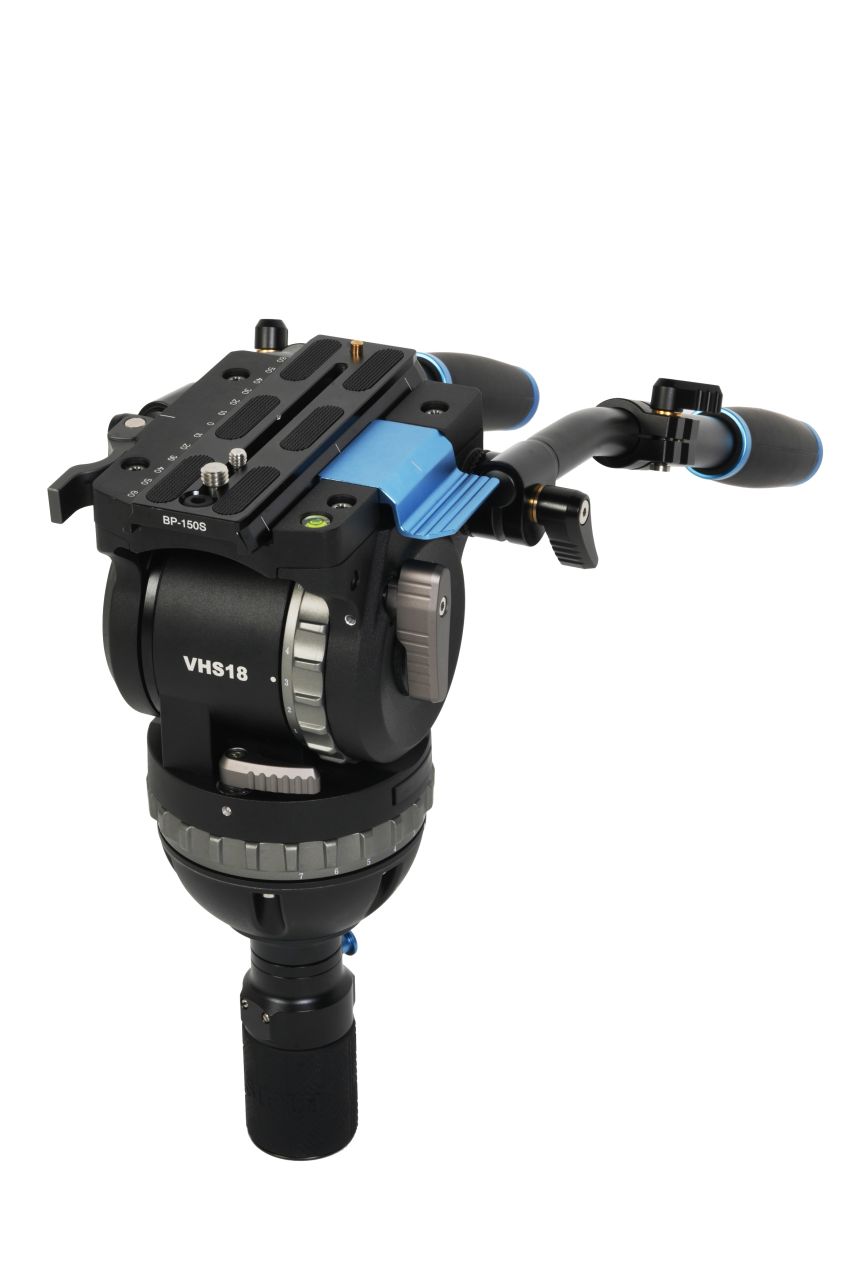 SIRUI Rapid SQ100 egylépeses magasságállítású tripod VHS18 fluid videófejjel