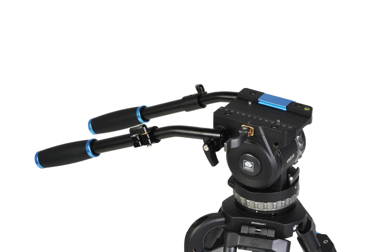 SIRUI Rapid SQ100 egylépeses magasságállítású tripod VHS18 fluid videófejjel