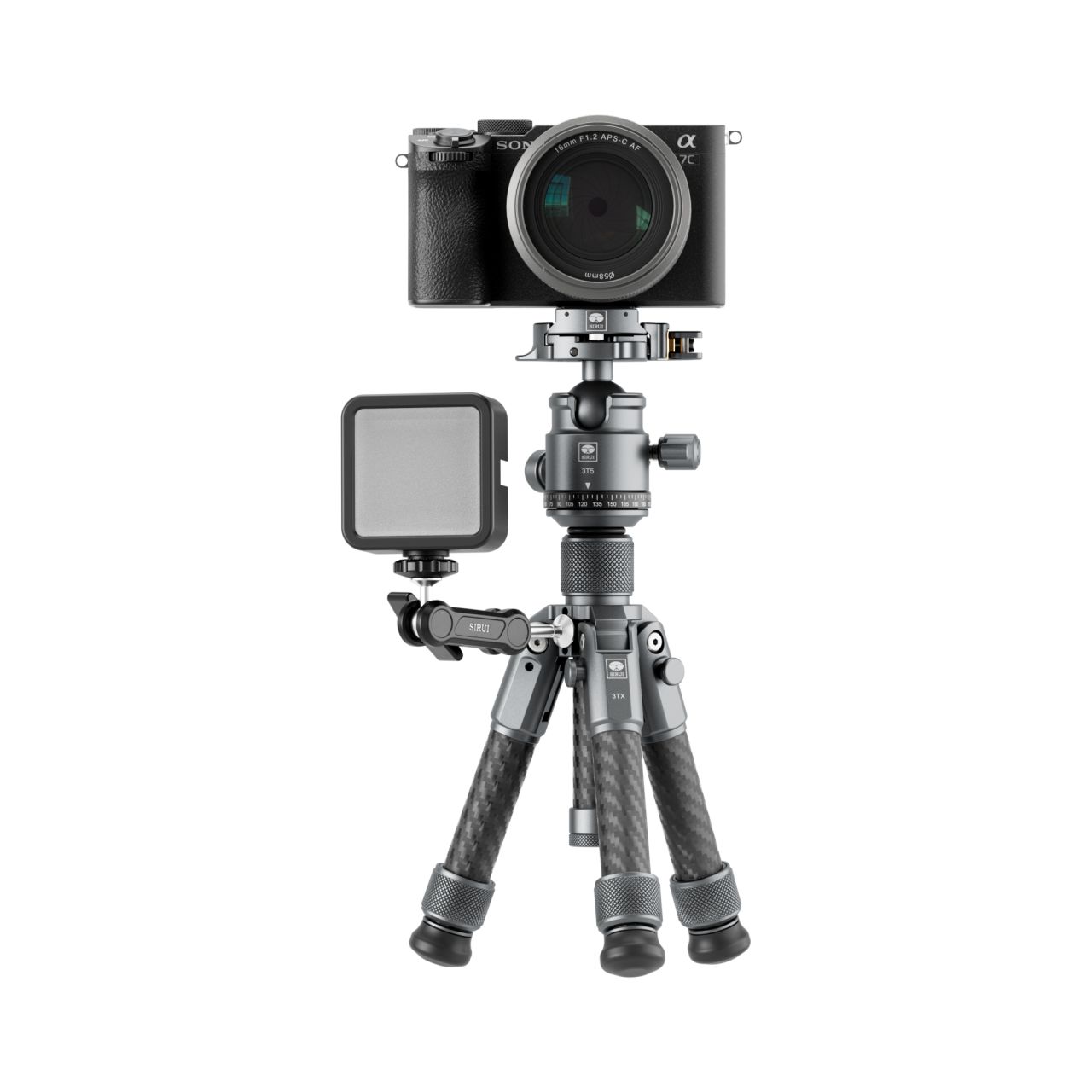 SIRUI 3TX asztali karbon tripod készlet (3TX + 3T5)