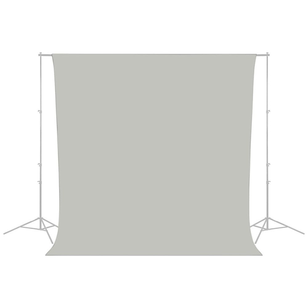 Caruba gyűrődésálló textil fotóháttér 2,60 × 3 méter, szürke