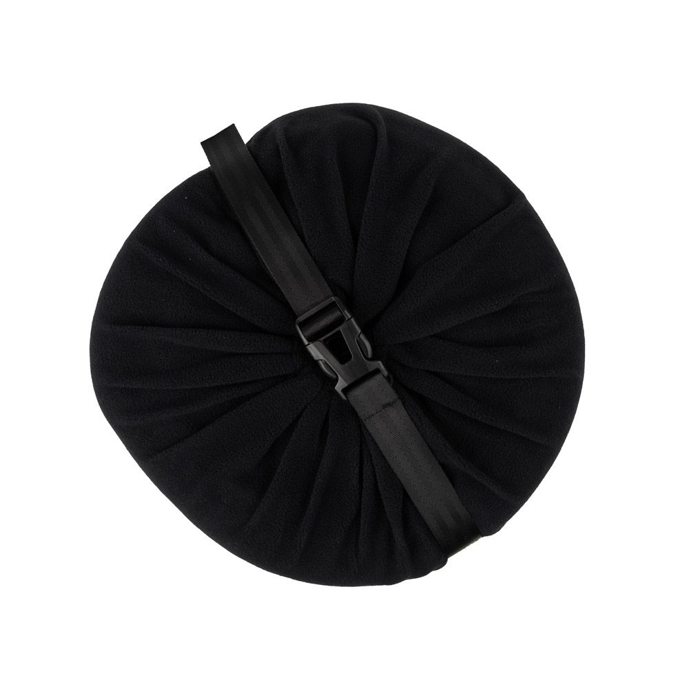 Caruba gyűrődésálló textil fotóháttér 2,60 × 3 méter, fekete