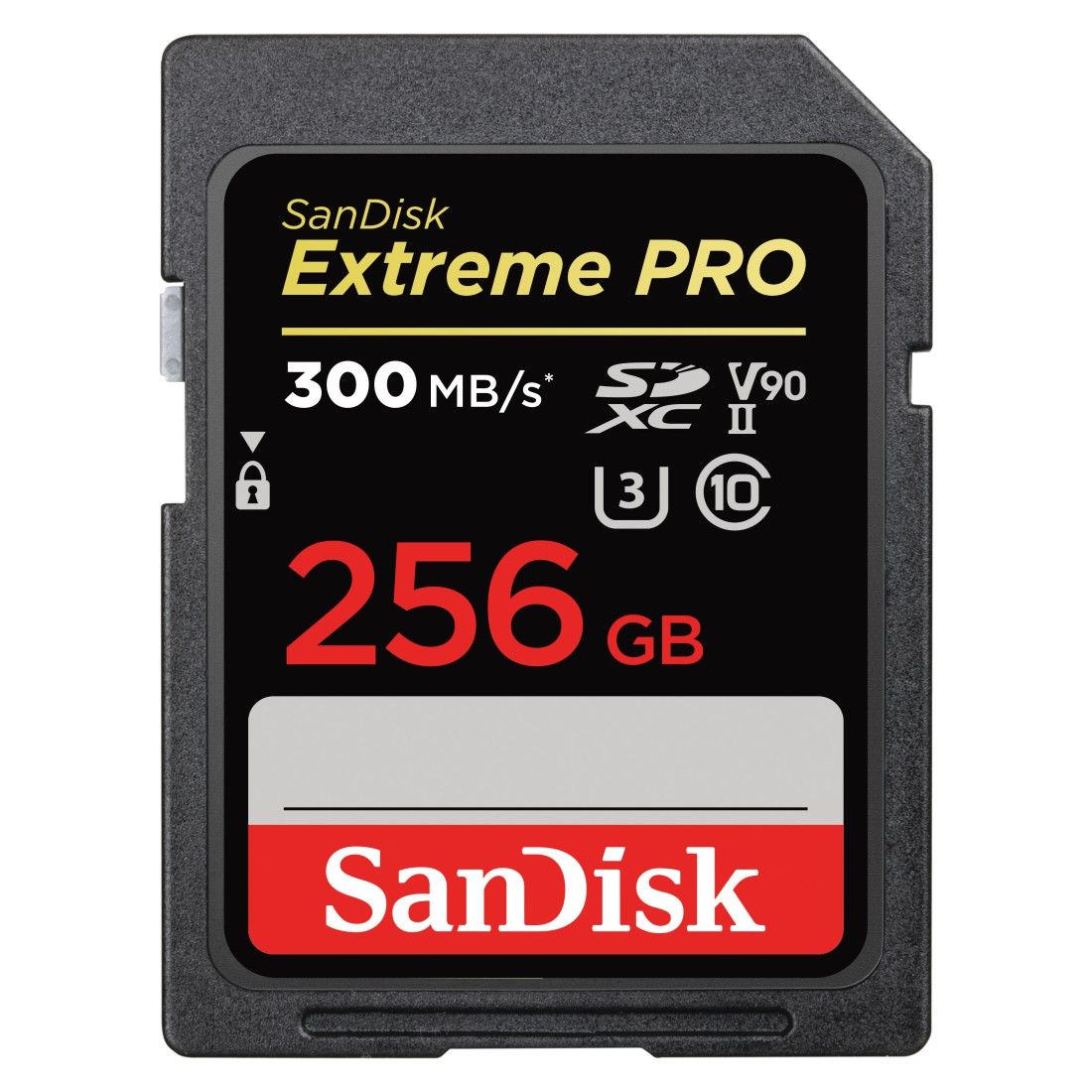 SanDisk Extreme PRO 256GB SDXC Memory Card 300/300MB/s , 8K, V90, UHS-II