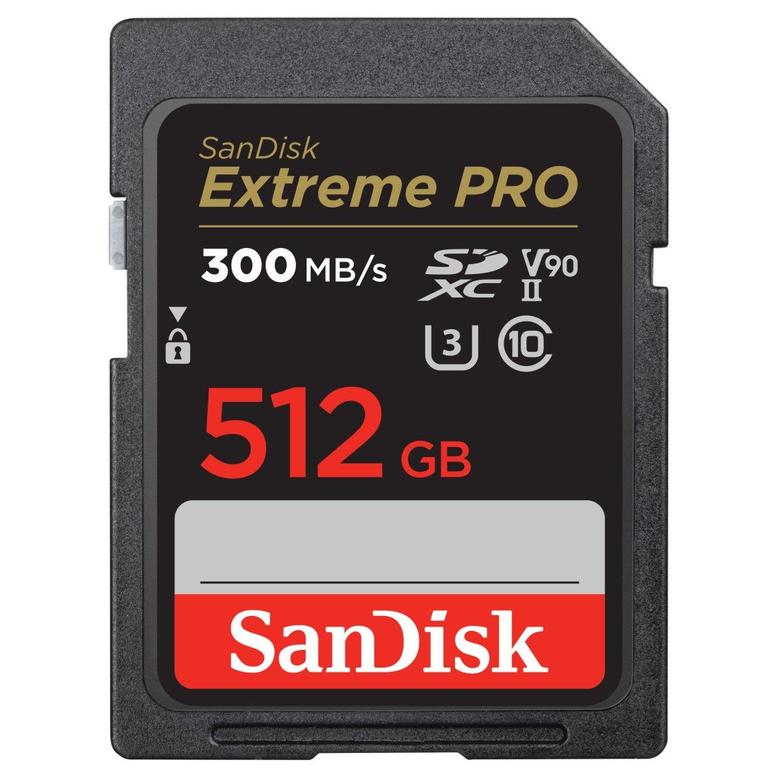 SanDisk Extreme PRO 512GB SDXC Memory Card 300/300MB/s , 8K, V90, UHS-II