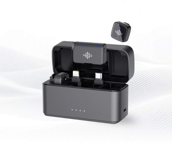 LUUCCO AirMic vezeték nélküli csíptetős lavalier mikrofon szett