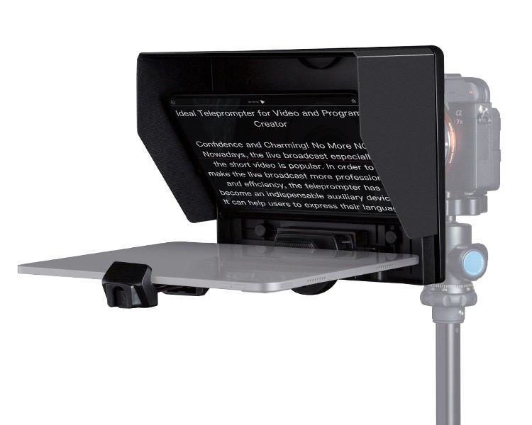 FEELWORLD TP10 teleprompter (10") okostelefonhoz és tablethez, hordtáskával