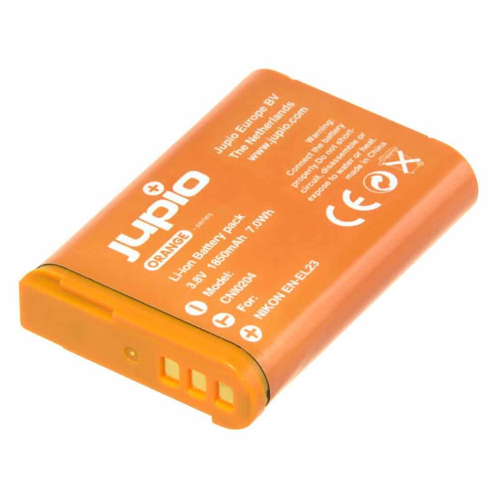 Jupio Nikon EN-EL23 1550mAh Orange fényképezőgép akkumulátor Jupio Nikon EN-EL23 1550mAh Orange fényképezőgép akkumulátor